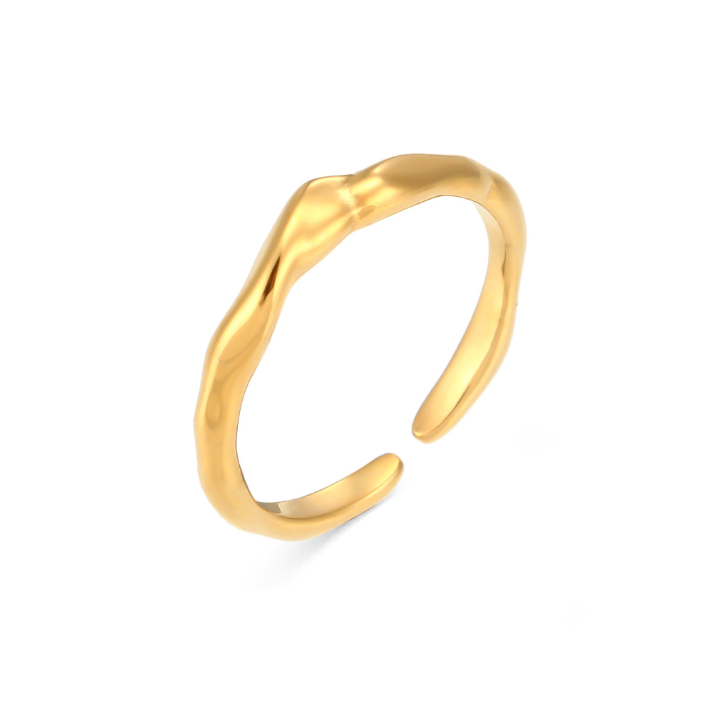 Stainless Steel Bamboo Ring Image 5