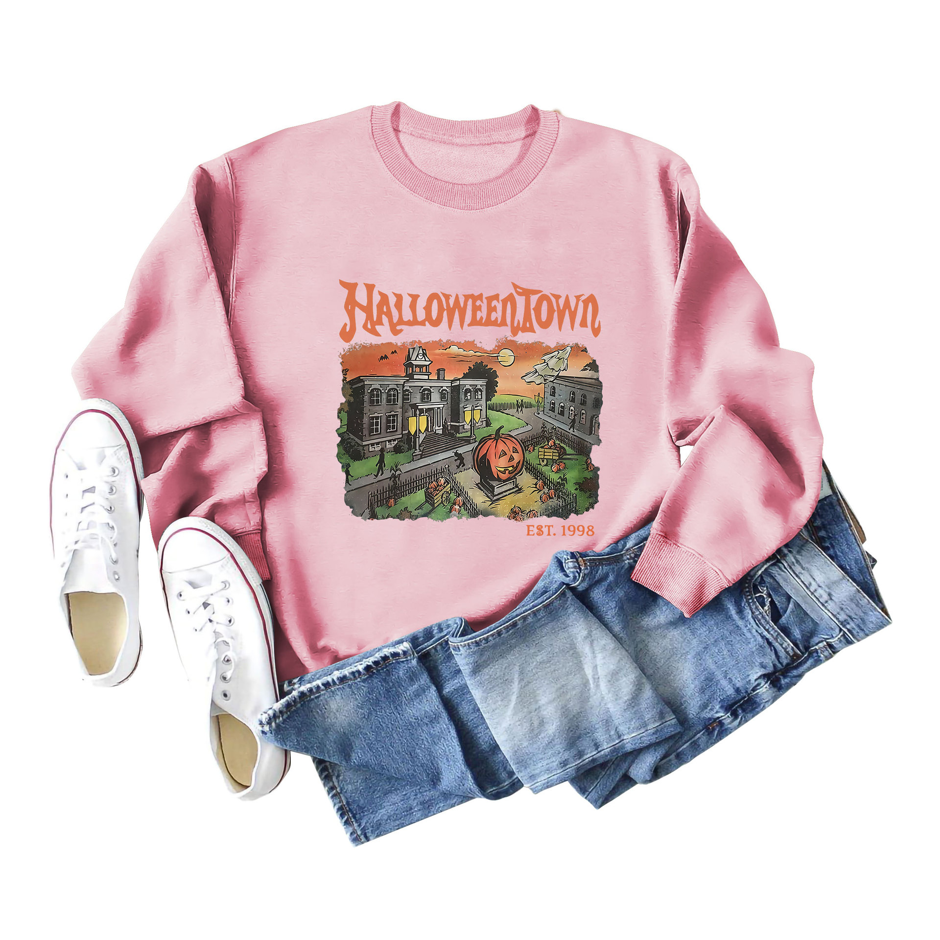 Halloweentown Printed Sweater 5