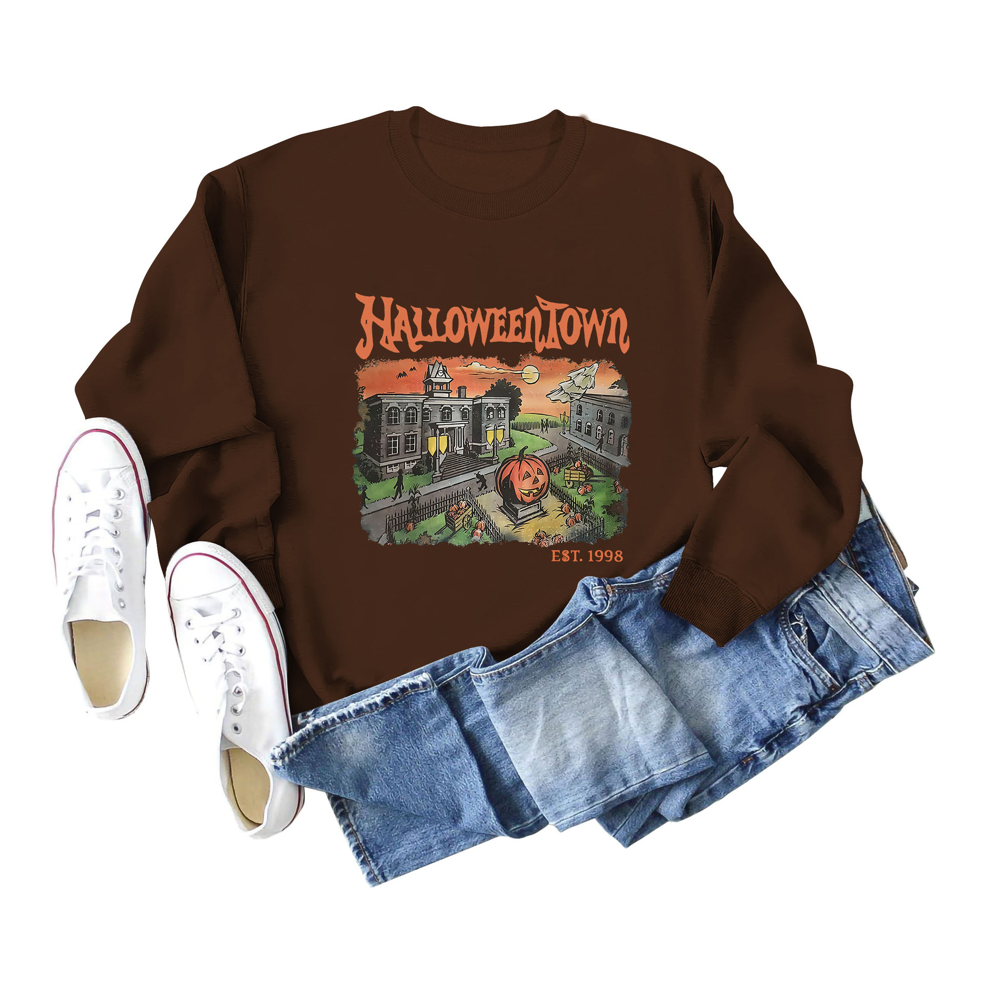 Halloweentown Printed Sweater 3
