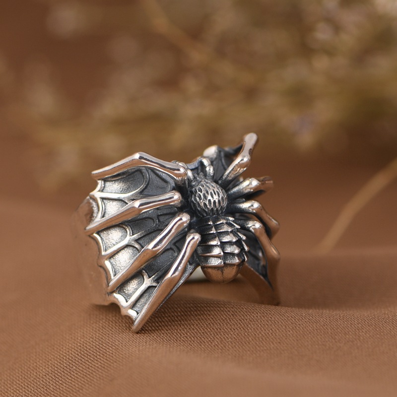 Spider Ring Vintage Insect Eight Claw 7