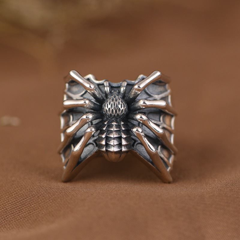Spider Ring Vintage Insect Eight Claw 4