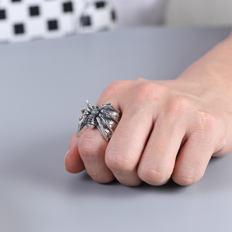Spider Ring Vintage Insect Eight Claw 3