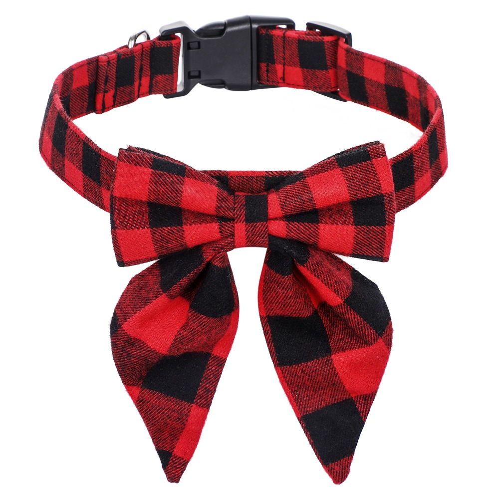 Pet Collar Bow Tie Christmas Dog 1