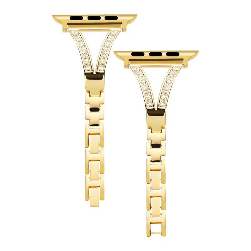 Metal Diamond Stainless Steel Strap Image 1