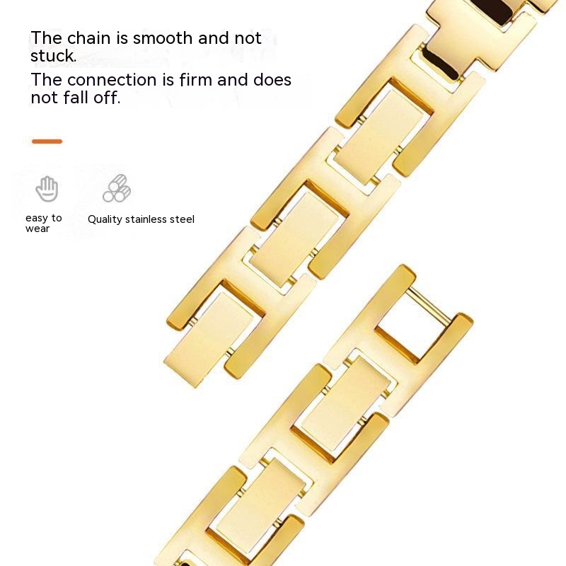 Metal Diamond Stainless Steel Strap Image 3