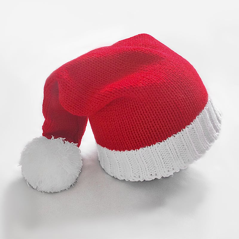 Christmas Warm Fur Ball Knitted Hat 1