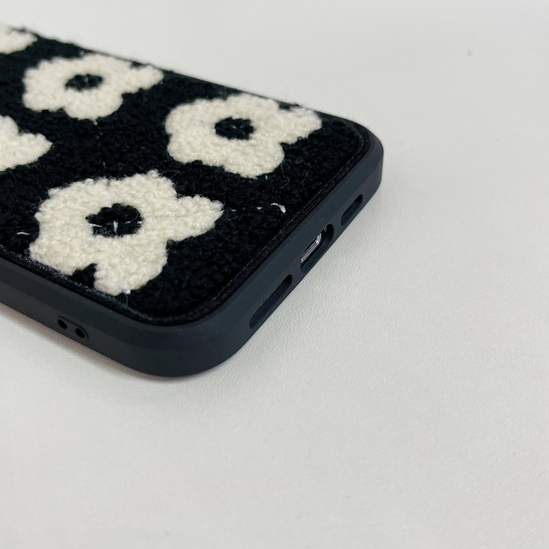 Plush Flower Phone Case 10