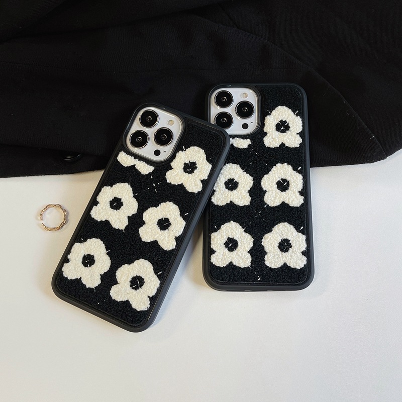 Plush Flower Phone Case 6