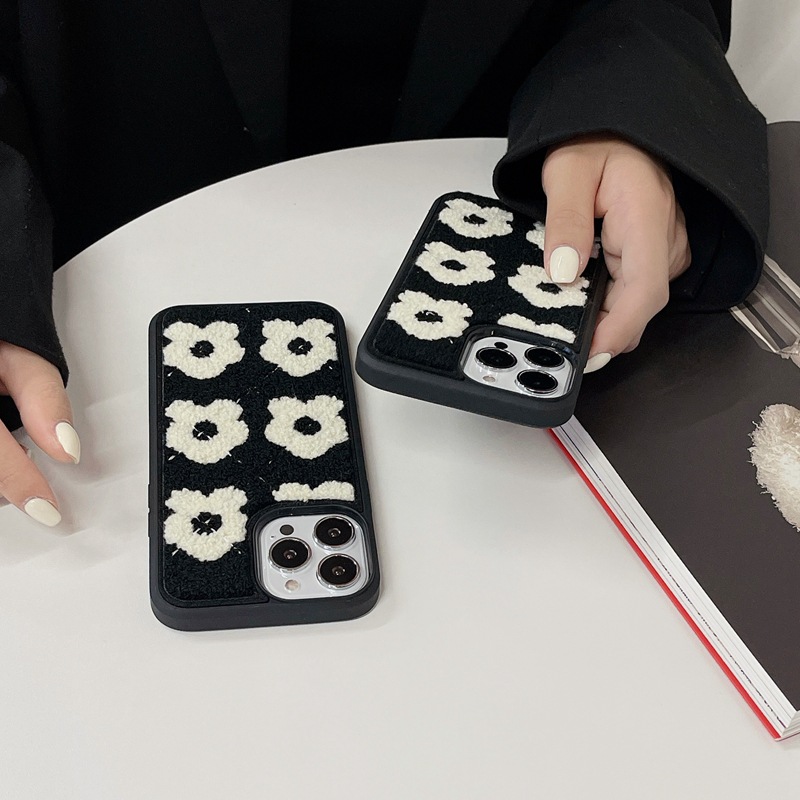 Plush Flower Phone Case 1