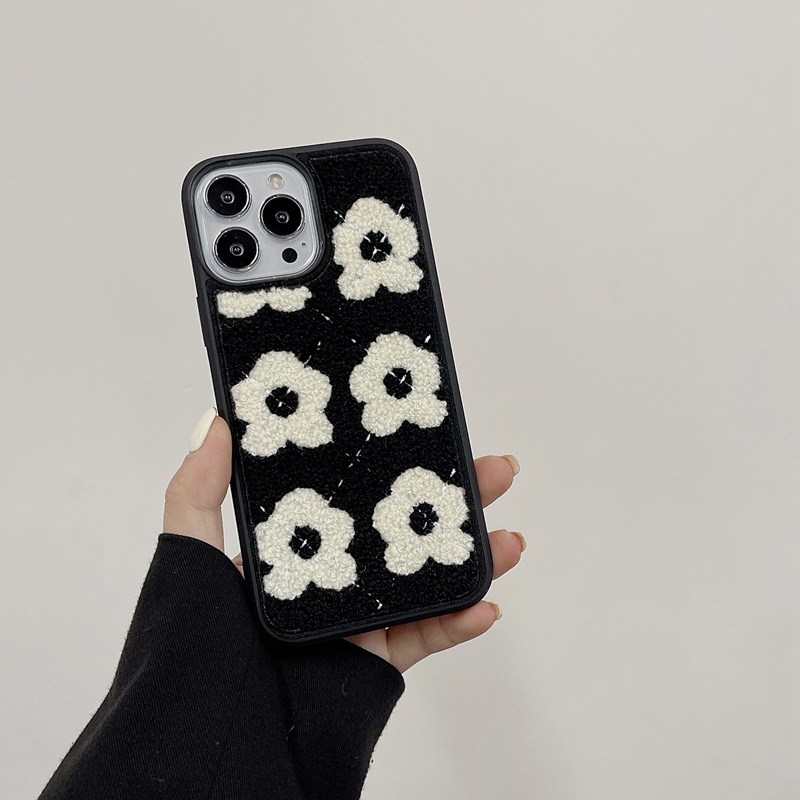 Plush Flower Phone Case 3