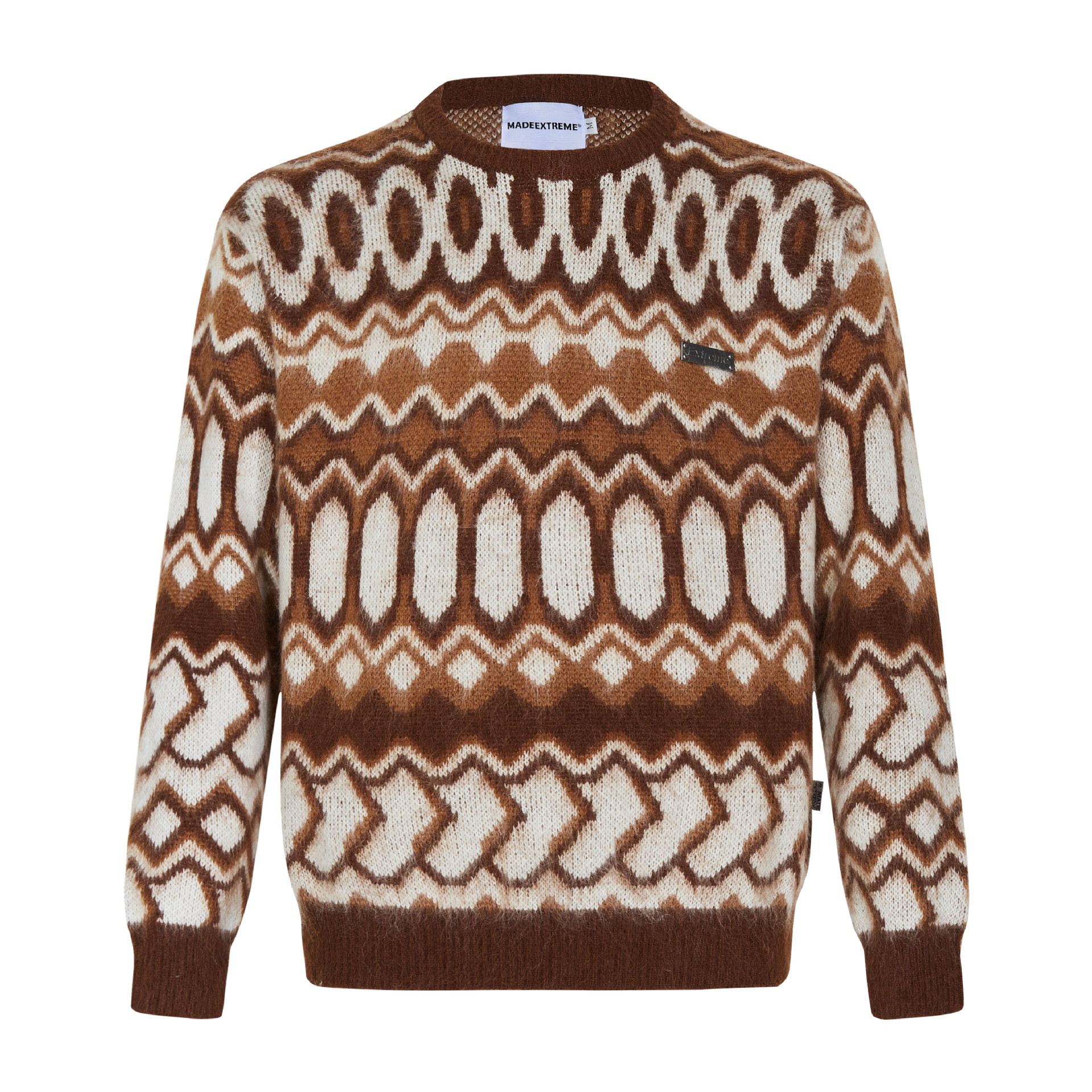 Street Retro Striped Sweater Image 5