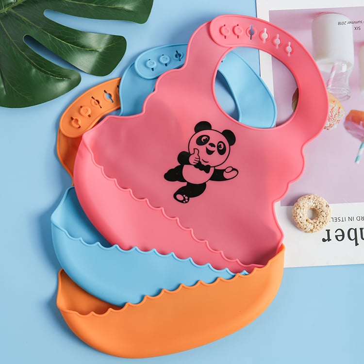 Baby Bib in Use