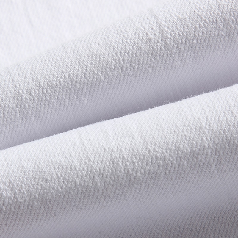 White Slim-Fit Pants Style 3