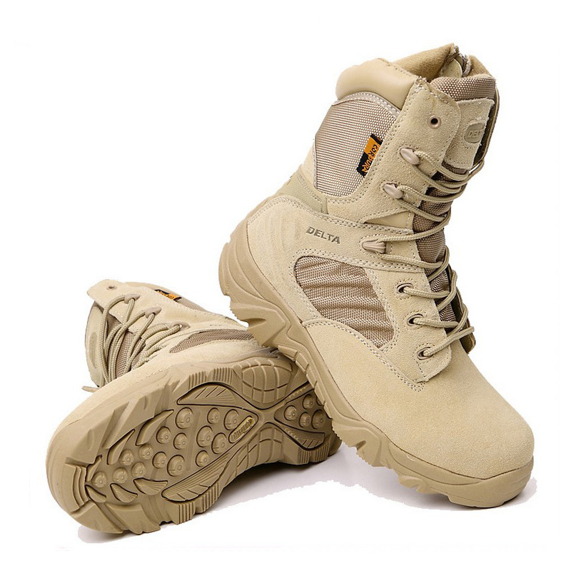 Delta High-Top Military Boots - Image 3