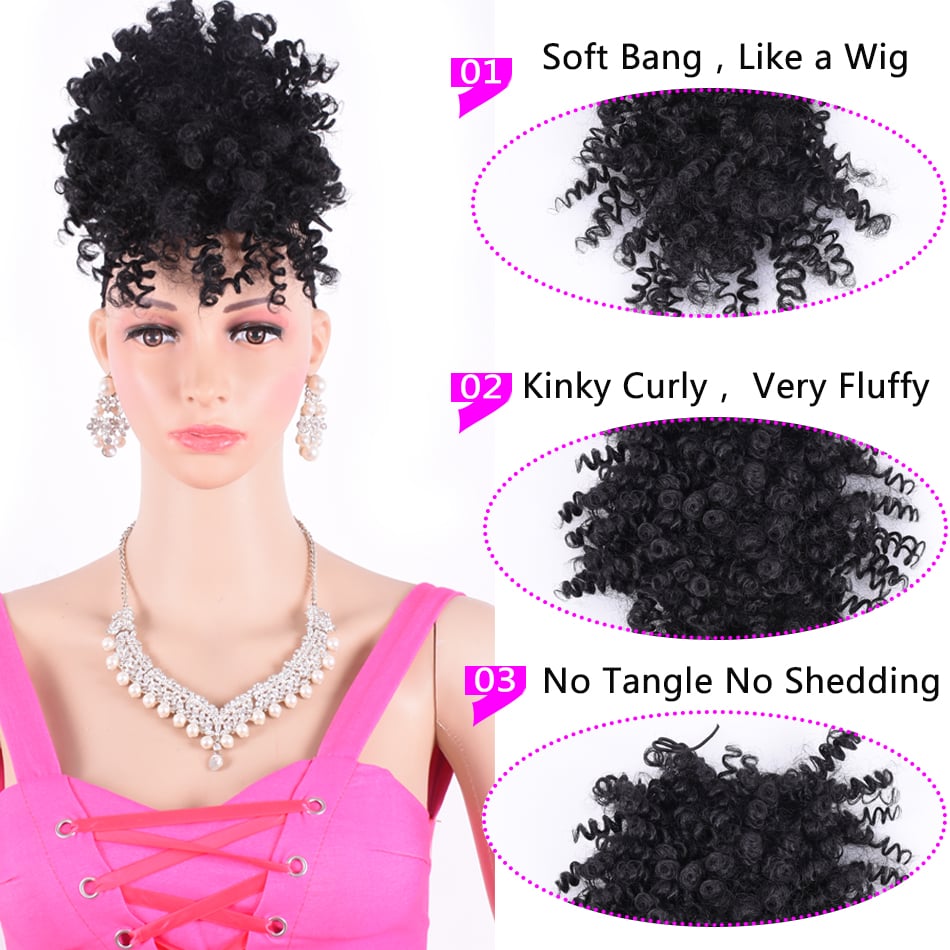 Fluffy Short Hair Wig Image 2