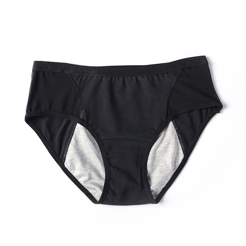 Cotton Crotch Sanitary Pants in Light Green