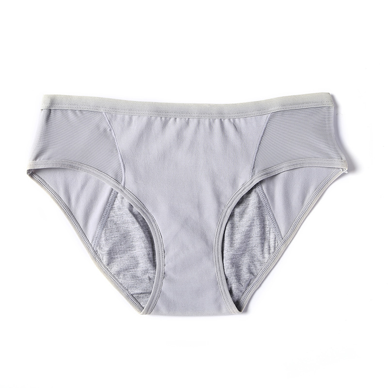 Cotton Crotch Sanitary Pants in Black