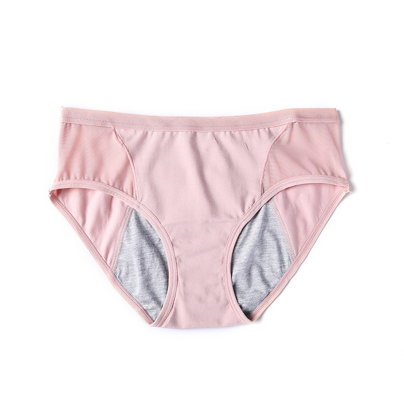 Cotton Crotch Sanitary Pants in Pink