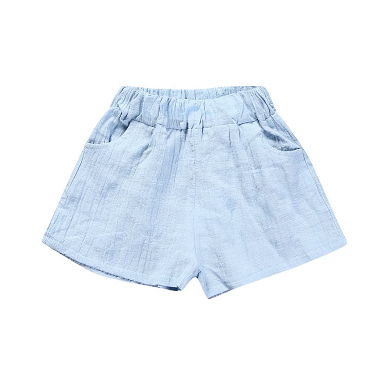 Summer Cotton Shorts - Light Pink