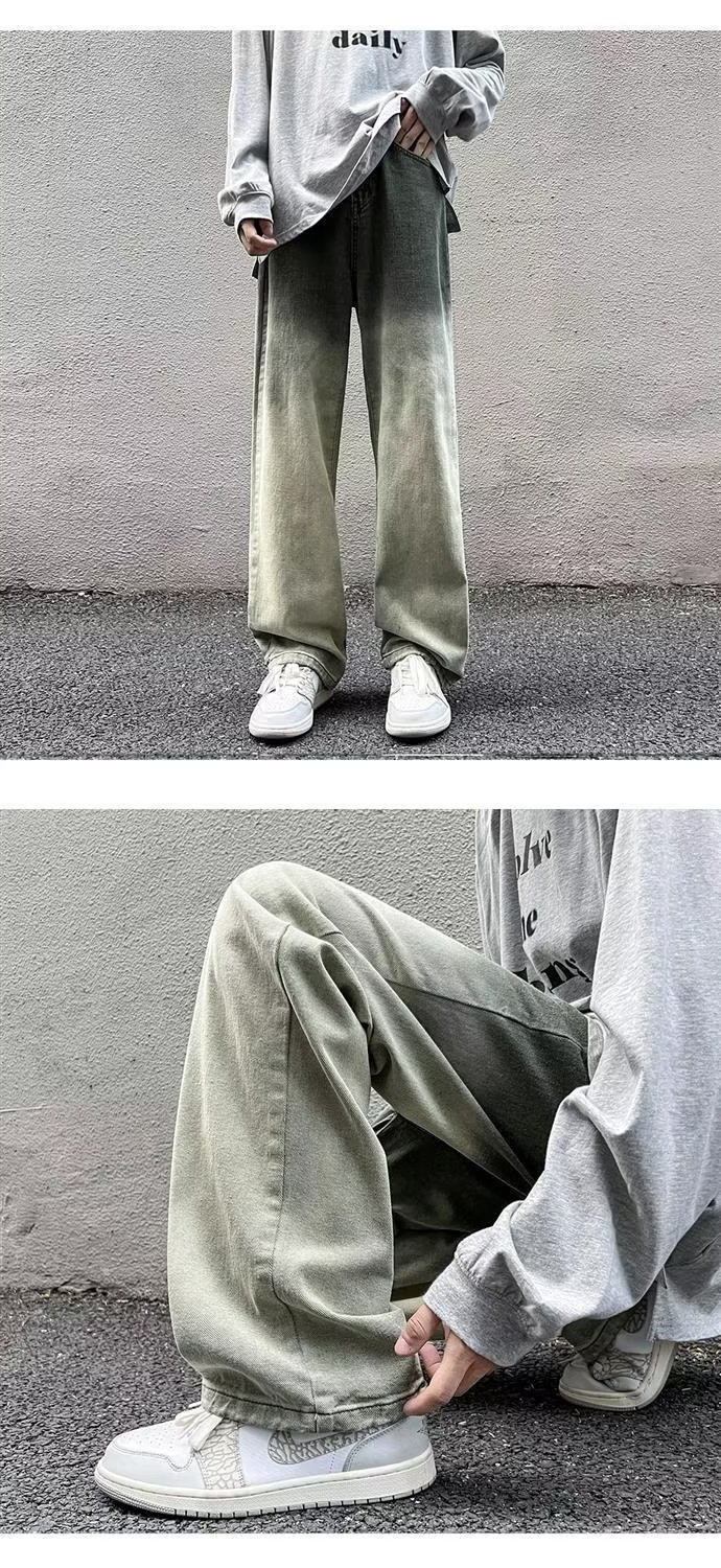 Wide-leg Straight Pants Image 6