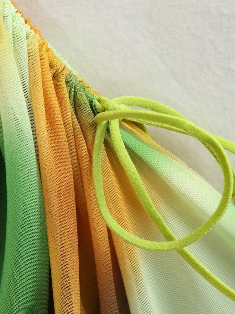 Sleeveless Pleated Skirt 8