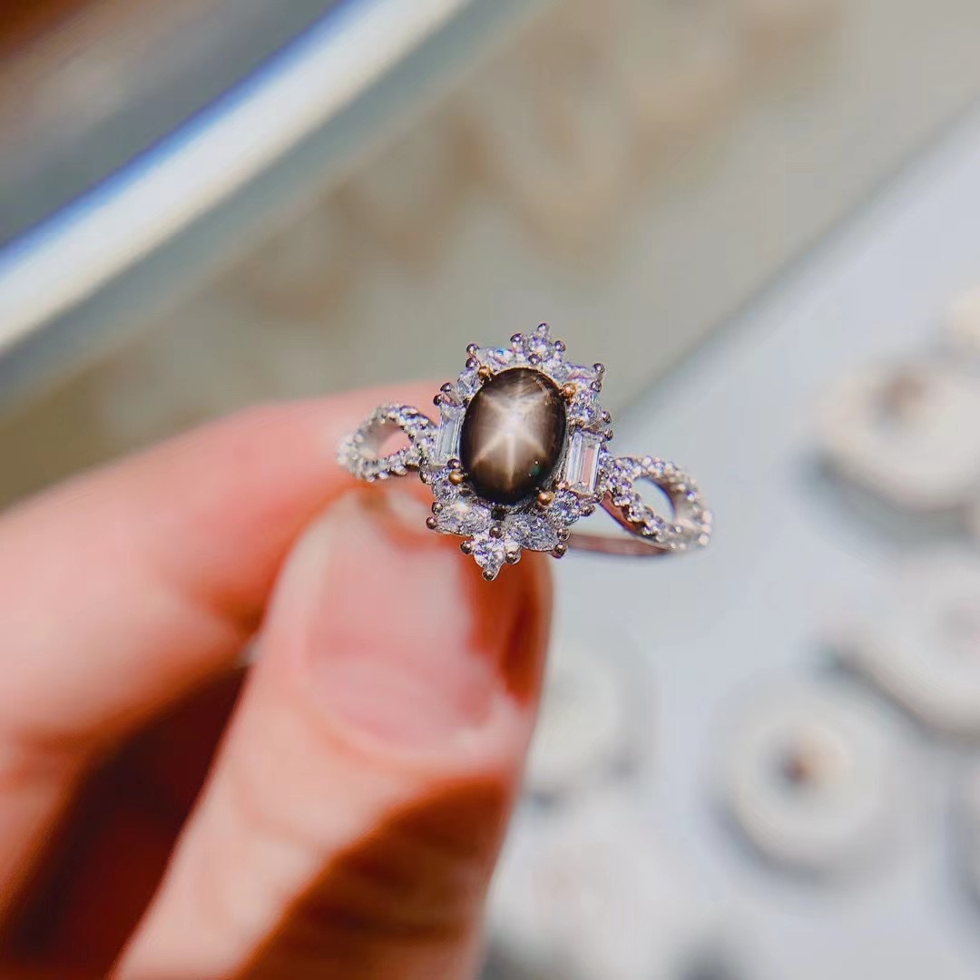 Natural Star Sapphire Ring - Image 4