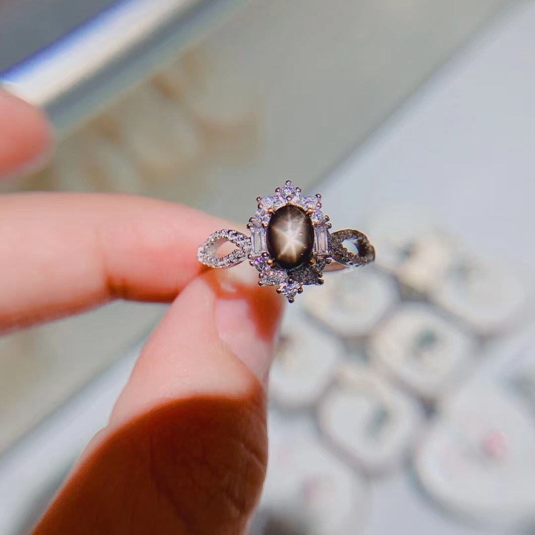 Natural Star Sapphire Ring - Image 5
