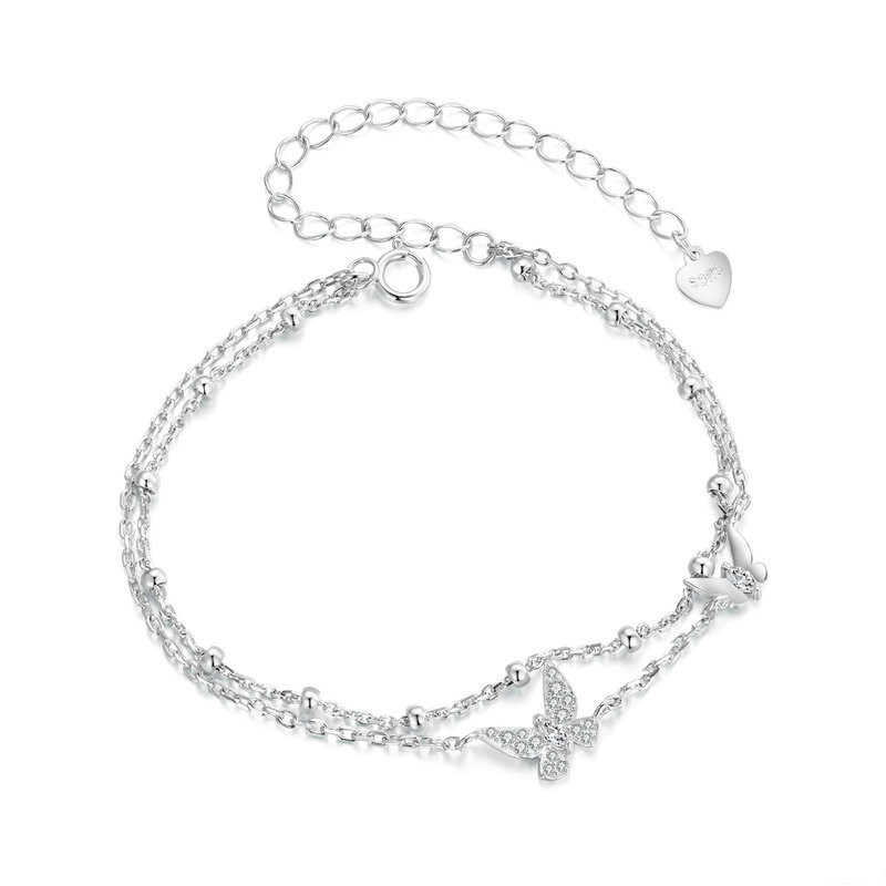 Women's Fashion Double-layer Butterfly Bracelet 5