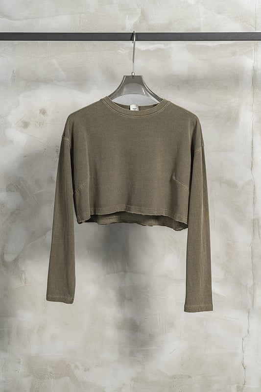 Cotton Short Long Sleeve Loose Tide Brand Women T - Color Variation 5