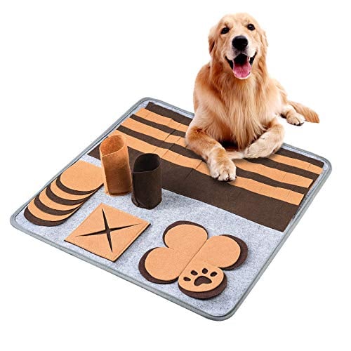 Pet Sniffing Pad in Use