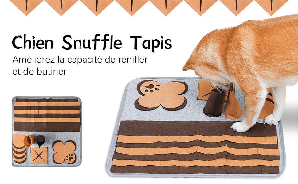Pet Sniffing Pad - Brown Color