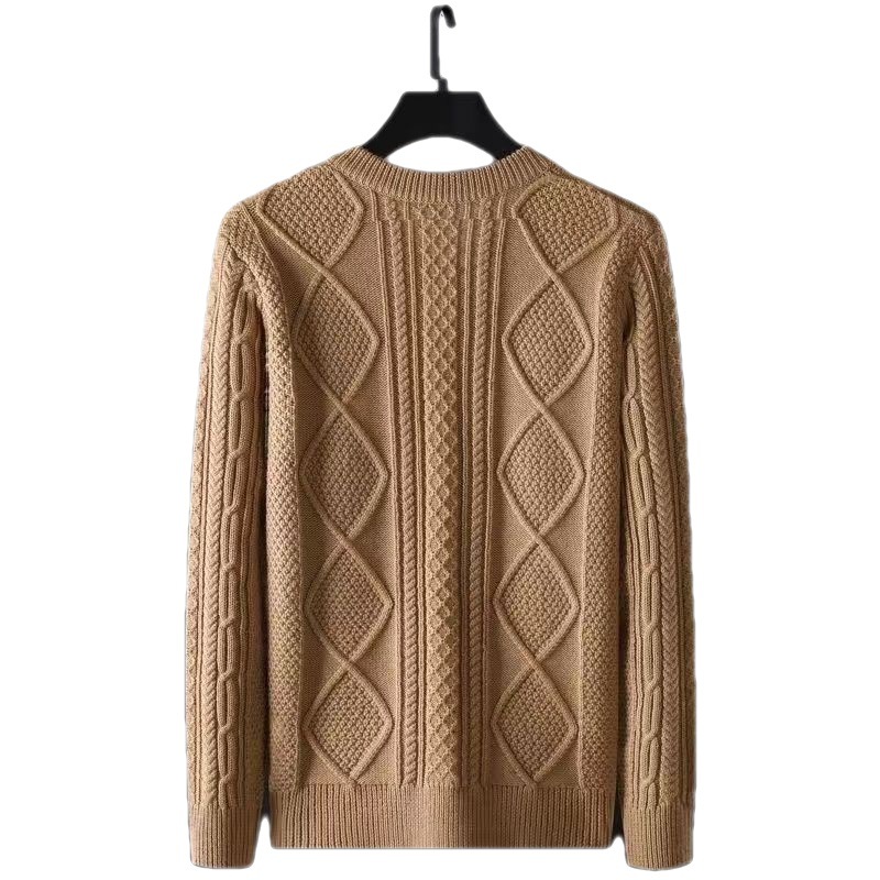 Men's Thickened Thermal Base Sweater Image 3