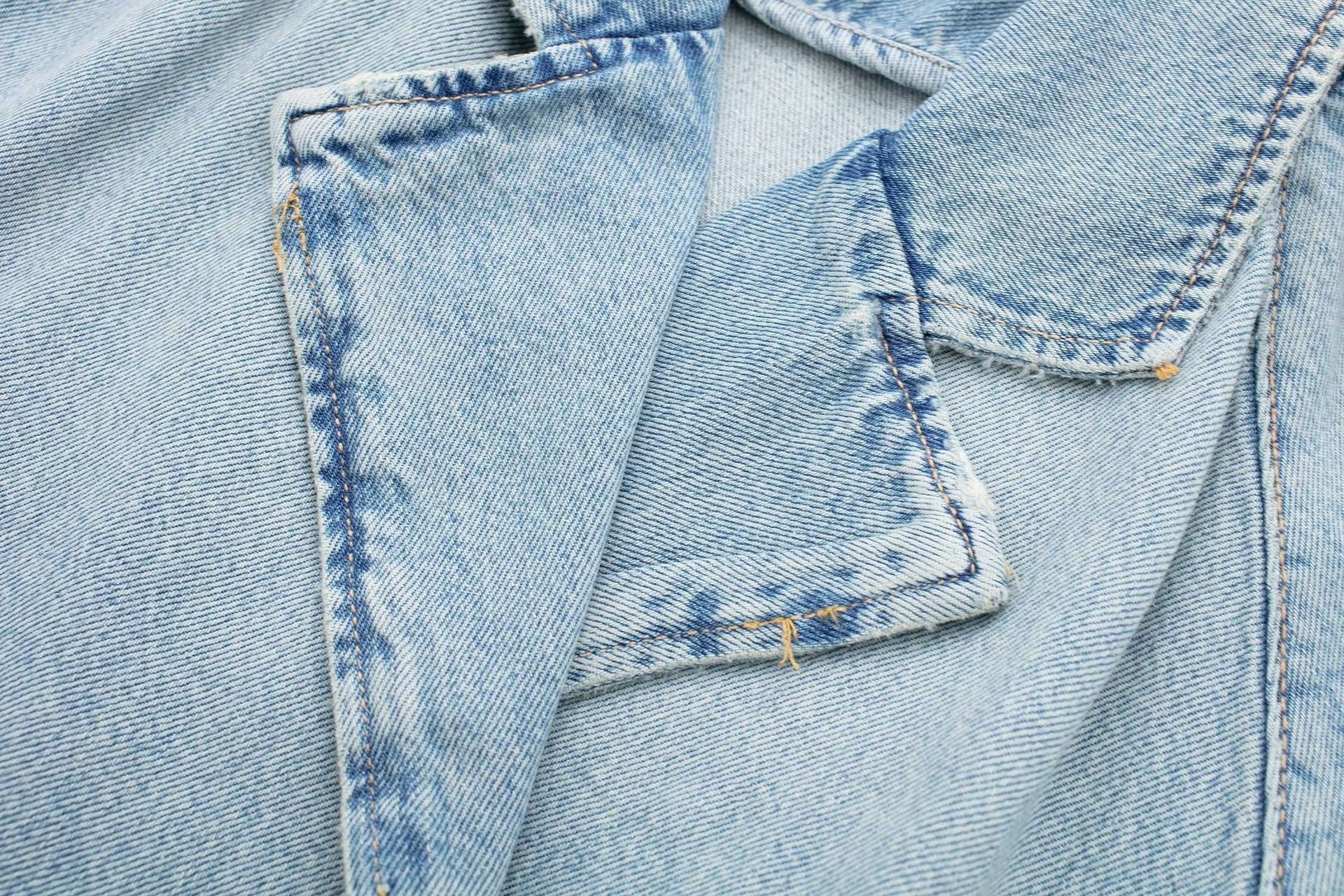 Chic Denim Blouse