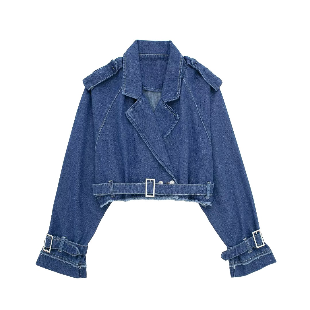 Light Blue Denim Blouse