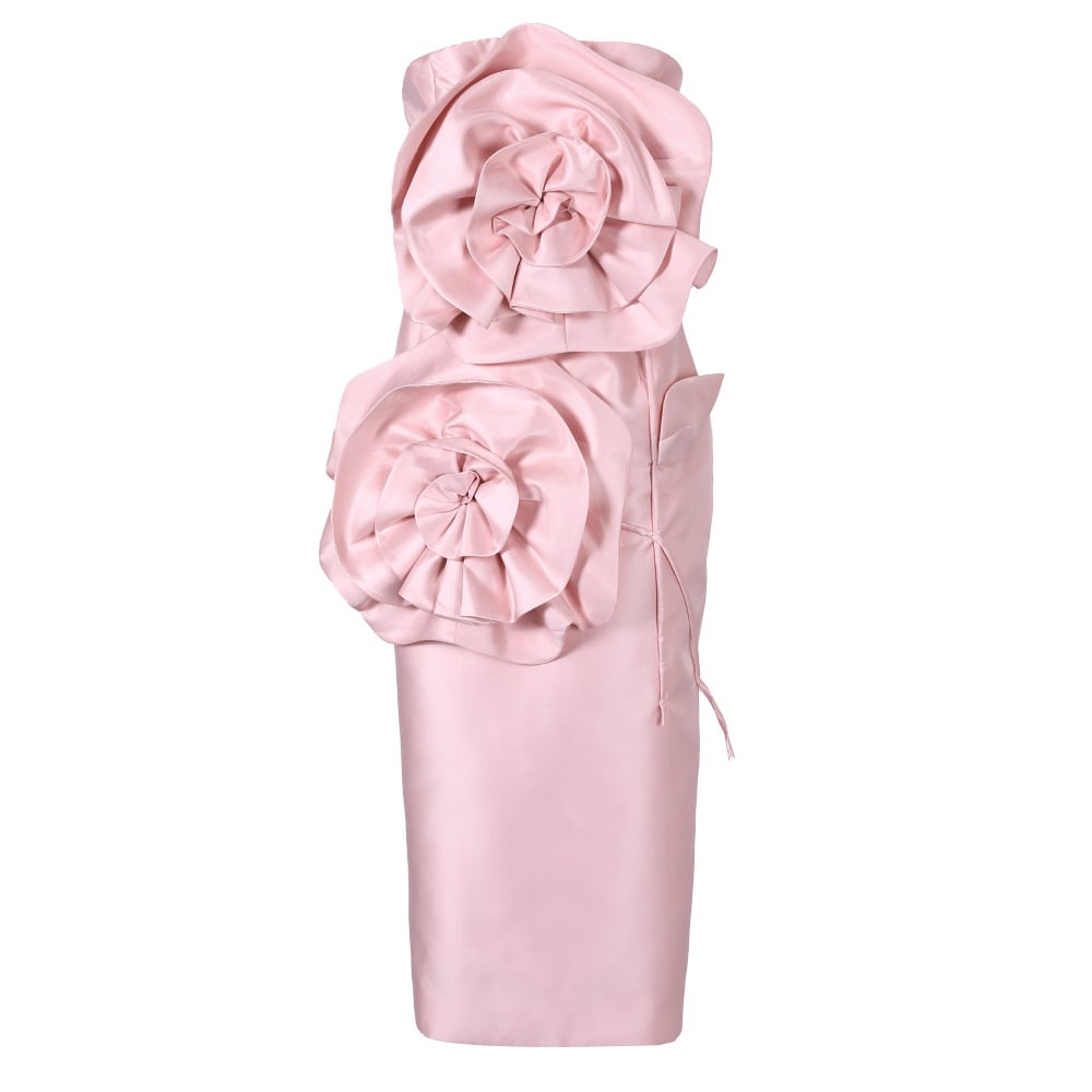 Elegant Dress in Apricot