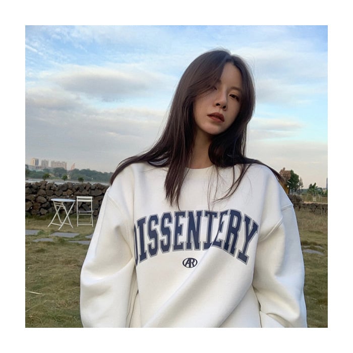 Cotton New Letter Sweater 5