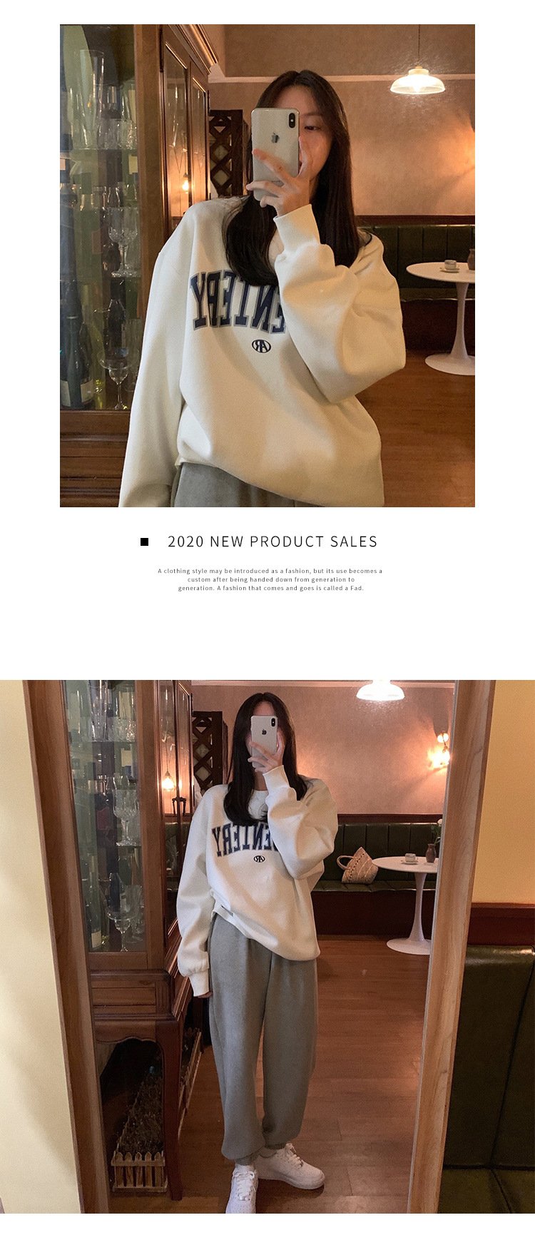 Cotton New Letter Sweater 3