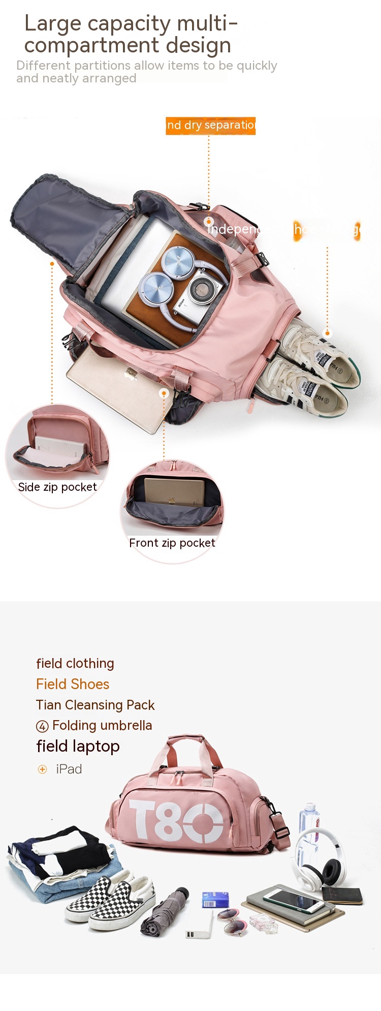 Outdoor Travel Bag Image 3