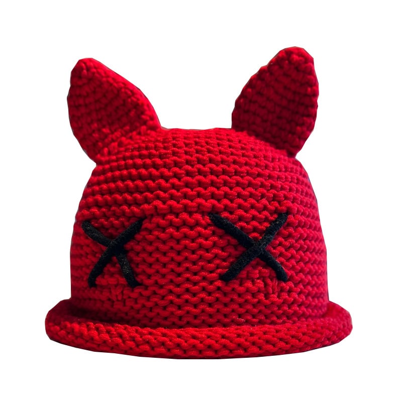 Cute Cat Ears Woolen Cap - Image 5