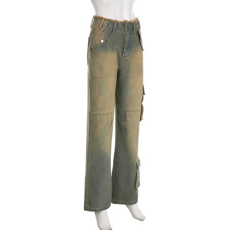 Different angles of the jeans