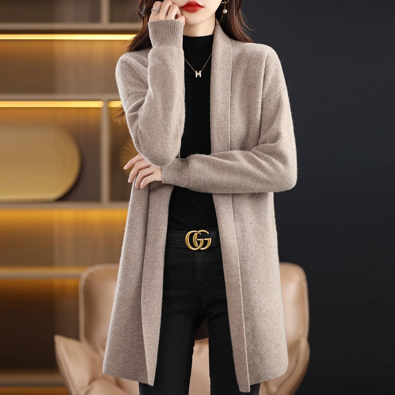 Bright Gray Cardigan