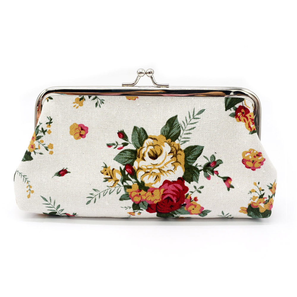 Women's Fabric Wallet - Black