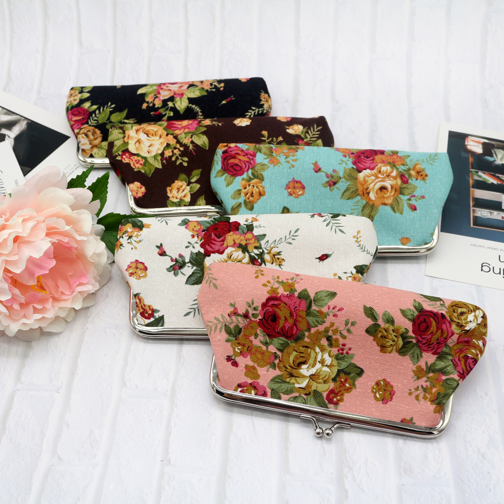 Women's Fabric Wallet - Blue