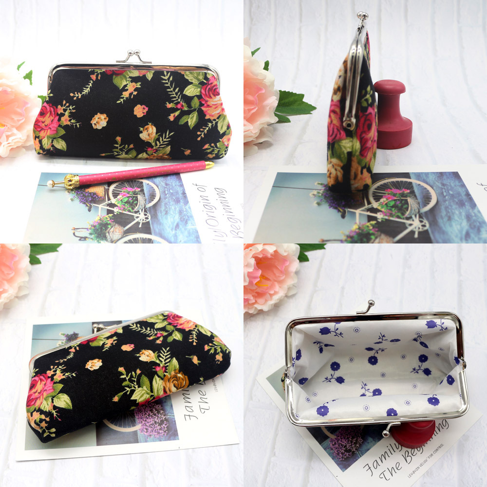 Women's Fabric Wallet - Pink