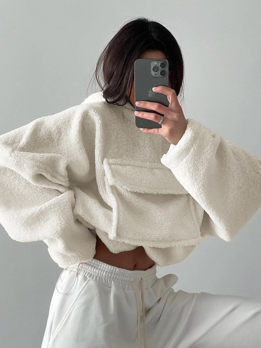 Knitted Lambswool Fashion Sweater Image 2