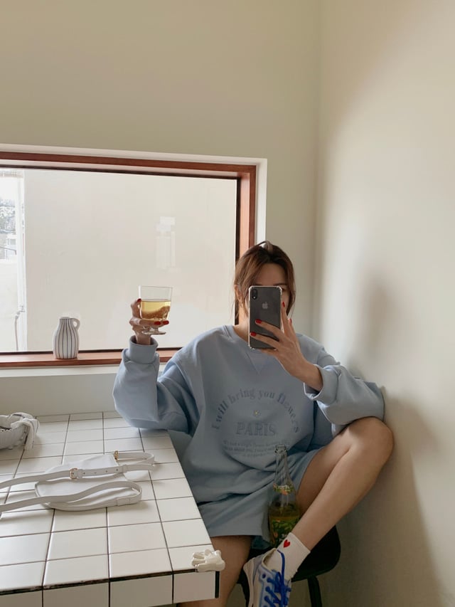 Comfortable Sweater and Shorts