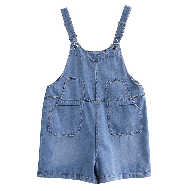 Loose Fitting Fashionable Denim Straps Image 8