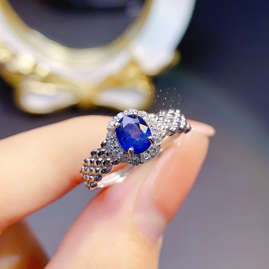 Natural Sapphire Ring Image 1