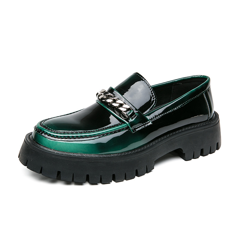 Comfortable Thick Heel Loafers