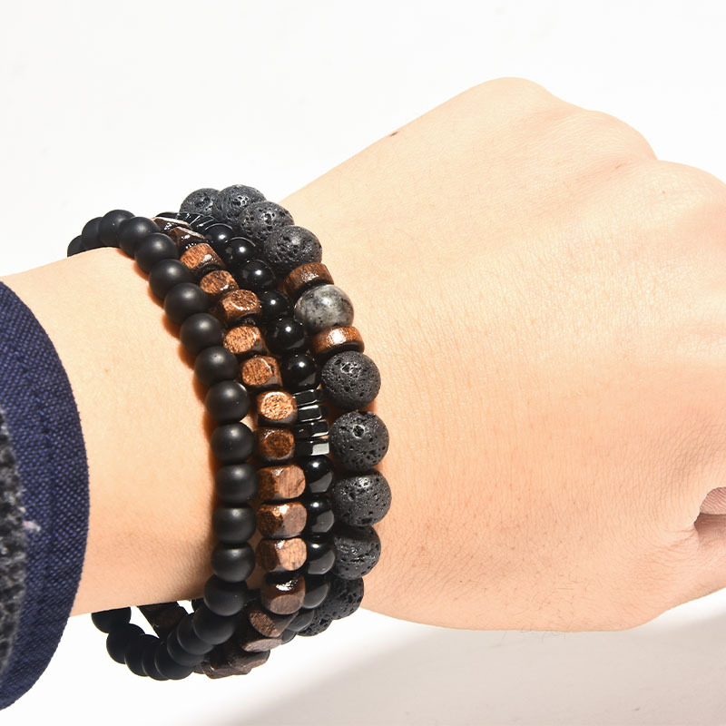 Hematite Beaded Bracelet Image 7